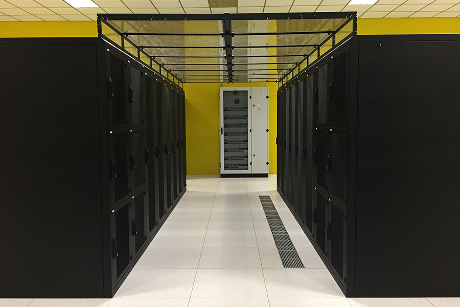 Panoramica dello Shelf Colocation Seeweb - Datacenter Frosinone 2